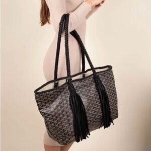 Goyard Black Tote Bag